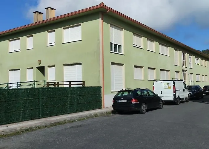 Jardin Privado Y Piscina A 100 M Playa Διαμέρισμα Finisterre