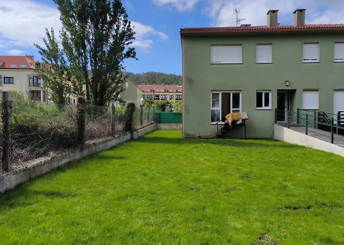 Jardin Privado Y Piscina A 100 M Playa Διαμέρισμα Finisterre