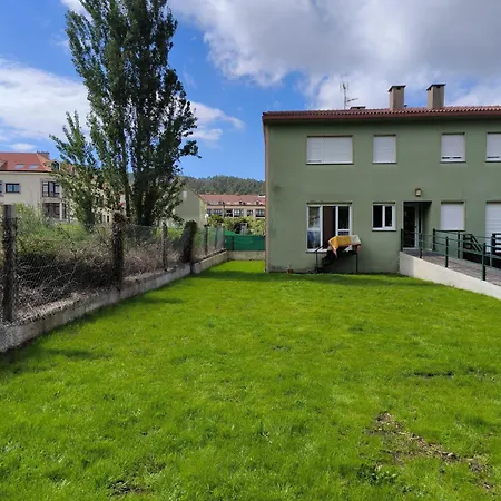 Jardin Privado Y Piscina A 100 M Playa Apartman Finisterre